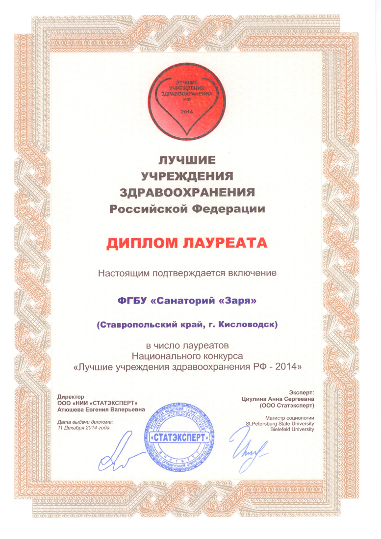 Награды
